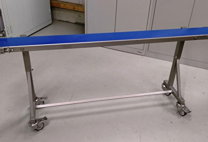 zakjes-afvoerband 150mm breed, nieuw